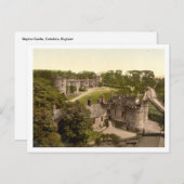 Skipton Castle, Yorkshire, England Postkarte (Vorne/Hinten)