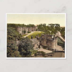 Skipton Castle, Yorkshire, England seltenes Photoc Postkarte