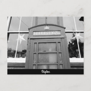 Skipton Phone Booth Postkarte