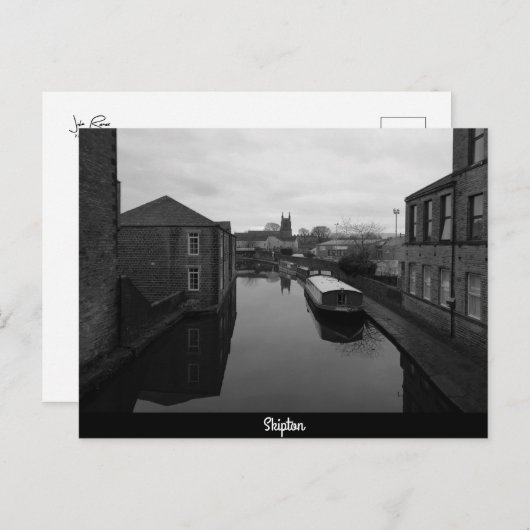 Skipton Postkarte (Vorne/Hinten)
