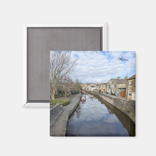 Skipton Town Magnet (Vorderseite/Rückseite)