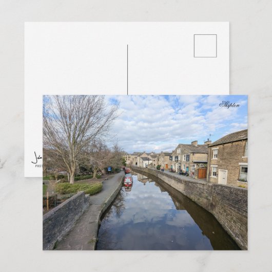 Skipton Town Postkarte (Vorne/Hinten)