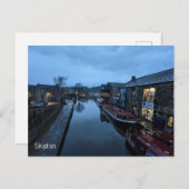 Skipton Town Postkarte (Vorne/Hinten)