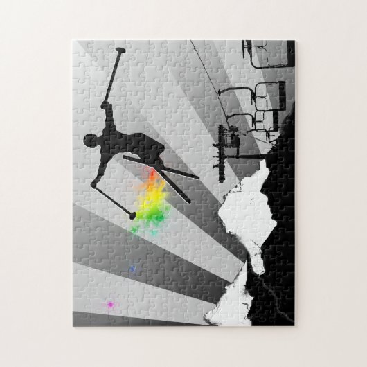 Skipulverspur Puzzle (Vertikal)