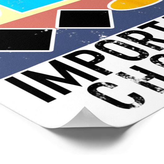 Skiraum - Paradies für Kletterhexen: Poster (Ecke)