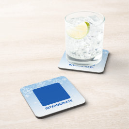 Skiraum zwischen Blauem Platz Skiraum Unterschrift Getränkeuntersetzer