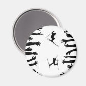 Skireach Magnet (Vorderseite/Rückseite)