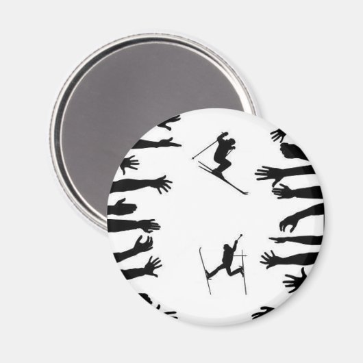 Skireach Magnet (Vorderseite/Rückseite)