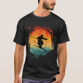 SKIRETRO VINTAGER T - Shirt (Vorderseite)