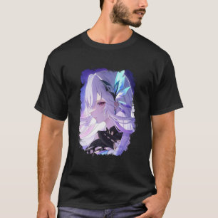 Skirk Cryo-Abgrund-Schwertkämpferin Einfaches du T-Shirt