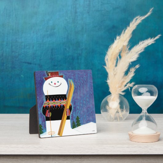 Skis for Snowman Fotoplatte (InSitu)