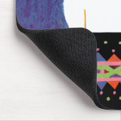 Skis für Schneemann Mousepad (Ecke)