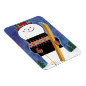 Skis für Snowman Magnet (Rechte Seite)