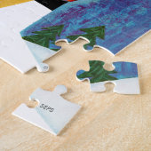 Skis für Snowman Puzzle (Seite)