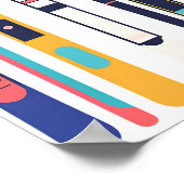 Skis Poster (Ecke)