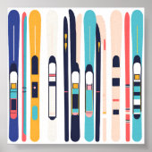 Skis Poster (Vorne)