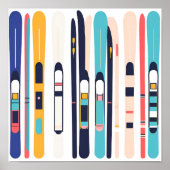 Skis Poster (Vorne)