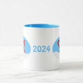 Skis Snow Oval Tasse (Zentrum)