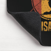 Skisaurus Funny Skiing Dino Ski Dinosaur Skiing Di Mousepad (Ecke)