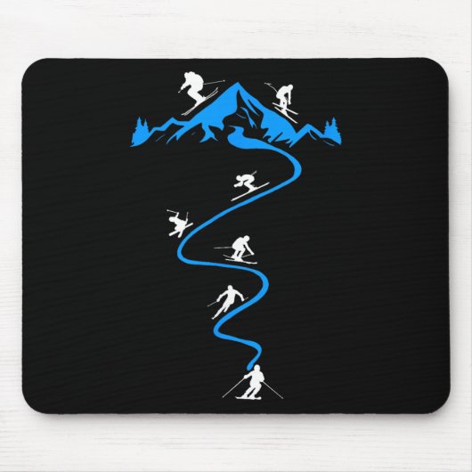 SkiScherIst Das Leiwandste Mousepad (Vorne)