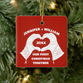 Skischuhe Handgelenkform Personalisiert Keramikornament