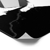 Skischuhweg Poster (Ecke)