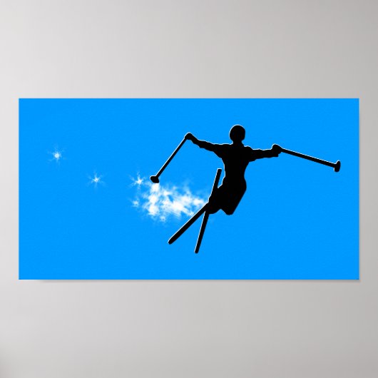 Skischuhweg Poster (Vorne)