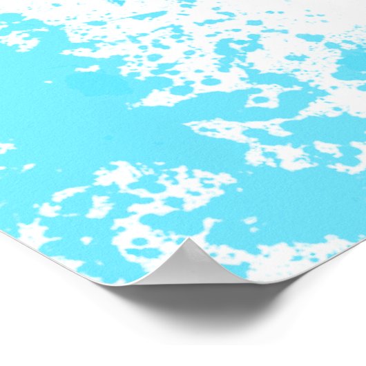 Skischuhweg Poster (Ecke)