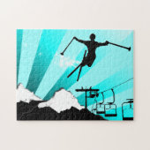 Skischuhweg Puzzle (Horizontal)