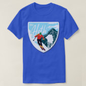 Skischule 1 T-Shirt (Design vorne)
