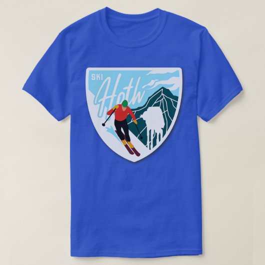 Skischule 1 T-Shirt (Design vorne)