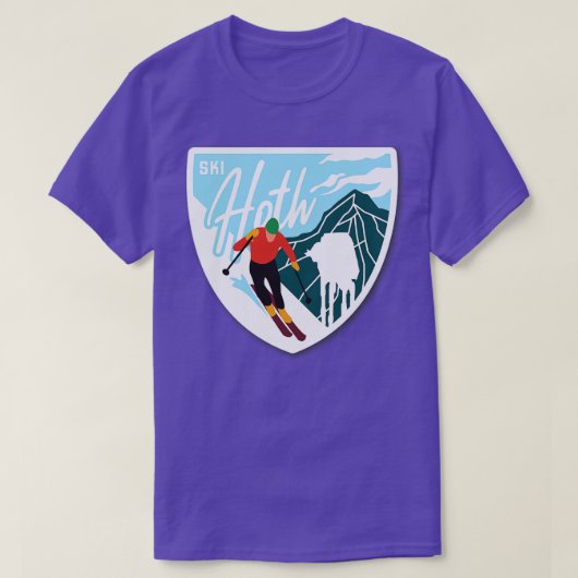 Skischule 1 T-Shirt (Design vorne)