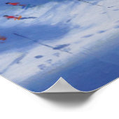 Skischule Morzine 2014 Poster (Ecke)