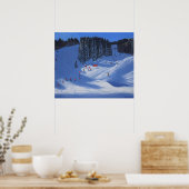 Skischule Morzine 2014 Poster (Küche)