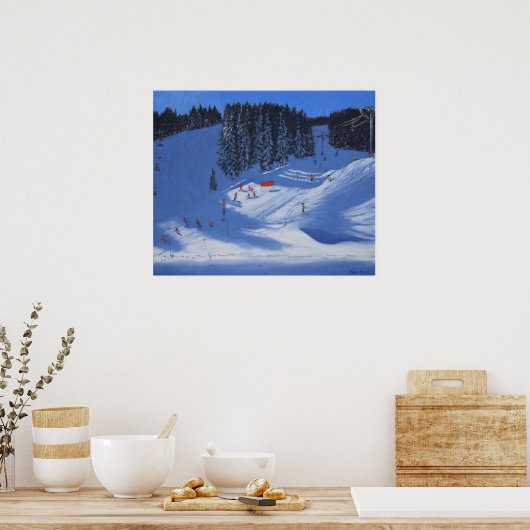 Skischule Morzine 2014 Poster (Küche)