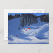 Skischule Morzine 2014 Postkarte (Vorne/Hinten)