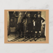 Skischule Postkarte (Vorderseite)