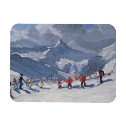 Skischule Tignes 2009 Magnet (Horizontal)