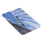 Skischule Tignes Frankreich Magnet (Rechte Seite)