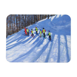 Skischule Tignes Frankreich Magnet