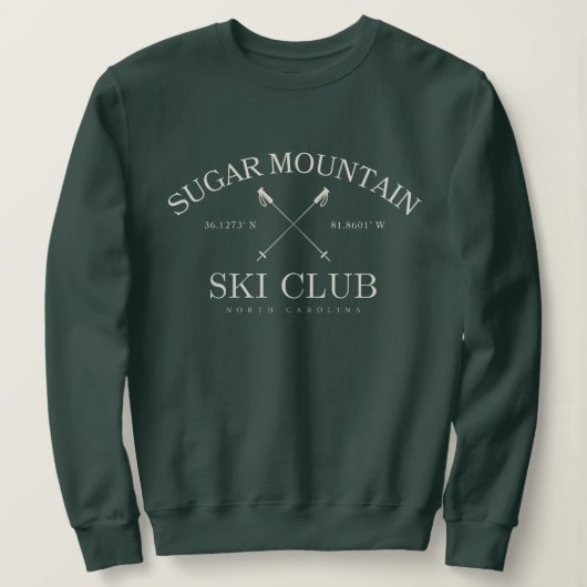 Skischule Zuckerhut, North Carolina Sweatshirt (Design vorne)