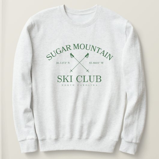 Skischule Zuckerhut, North Carolina Sweatshirt (Design vorne)