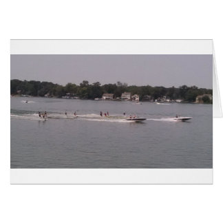 Skishow auf Pine See