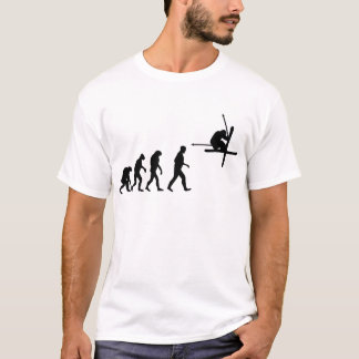 Skiskifahren-Evolution T-Shirt