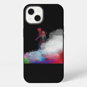 Skisport Art Skisport Skifahrer iPhone 13 Hülle