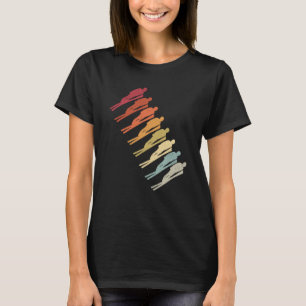 Skispringen Vintage Skifliegen Skiurlaub Ski Sk T-Shirt