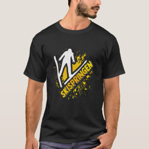 Skispringen Wintersport T-Shirt