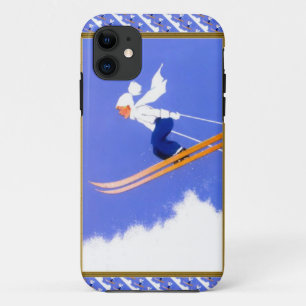 Skispringer iPhone 11 Hülle