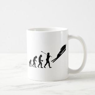 Skispringer Kaffeetasse