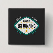 Skisprung Button (Vorderseite)